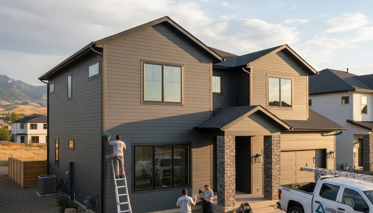 Professional vinyl siding installation by experts in Denver, CO homes