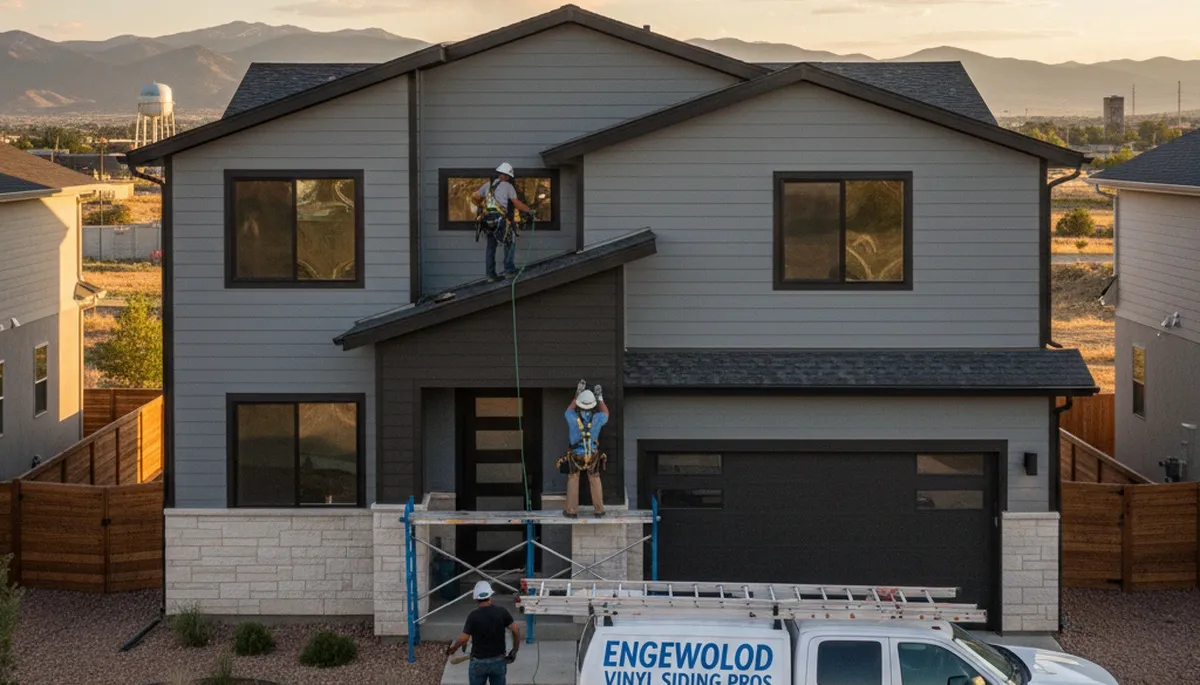 Professional vinyl siding installation for homes in Denver, CO by local exterior contractors