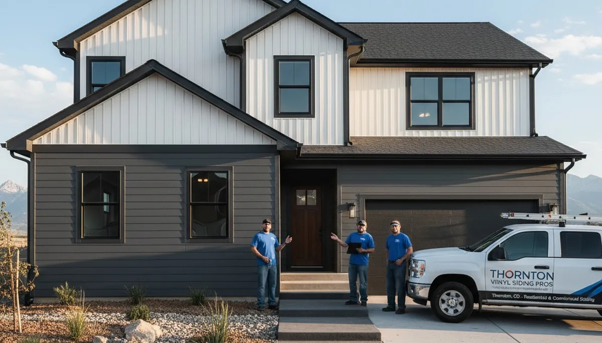 Professional vinyl siding installation and home exterior upgrade in Denver, CO